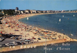 LA BAULE La Plus Belle Plage D'europe Depuis L'entrée Du Port. Vue D'ensemble De La Baie 1 (scan Recto Verso)MG2897 - La Baule-Escoublac