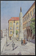 Germany. München Kgl Universität Neubau. By German Painter Richard Wagner (1878-1947). Illustrated View Posted Postcard - München