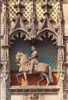 BLOIS  Le Porc-épic Et La Statue Du Roi Louis XII Qui Surmontent La Porté D'entrée Du Château15 (scan Recto Verso)MG2899 - Blois