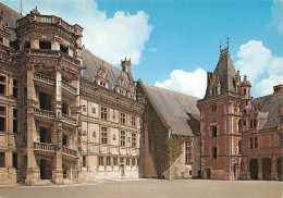 BLOIS   Le Château - La Cour D'honneur Et L'escalier François 1er     21 (scan Recto Verso)MG2899 - Blois