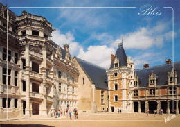 BLOIS  La Cour D'honneur Du Château, L'aile Et L'escalier François 1er, Salle Des états     22 (scan Recto Verso)MG2899 - Blois