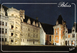 BLOIS  La Cour D'honneur Du Château, L'aile Et L'escalier François 1er, Salle Des états     24 (scan Recto Verso)MG2899 - Blois