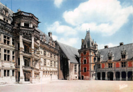 BLOIS  La Cour D'honneur Du Château : Aile Et Escalier François 1er, Salle Des états    37 (scan Recto Verso)MG2899 - Blois