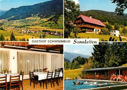 73493153 Gnesau Gasthof Sonnleiten Gaststube Schwimmbad Gnesau - Andere & Zonder Classificatie