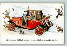 10520007 - Boettcher, Hans / Boettcher Auto-Humor AK - Sonstige & Ohne Zuordnung