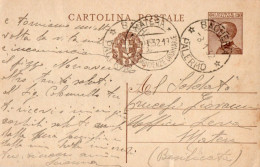 STORIA POSTALE - REGNO - INTERI POSTALI  - F.P - Storia Postale