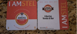 AMSTEL BRAZIL BREWERY  BEER  MATS - COASTERS #028 - Portavasos