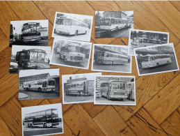 Lot Of 60 Buses -8 Ships -Arount The Years 1950-1970 - Autobús & Autocar