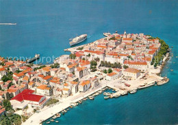 73492637 Korcula Fliegeraufnahme Korcula - Croatie