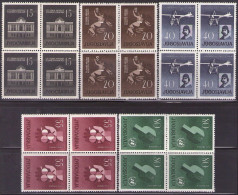 Yugoslavia 1960 - Significant Jubilees - Mi 930-934 - MNH**VF - Ongebruikt