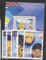 Surinam Mnh ** 1997 Sheet And Set 15 Euros - Surinam