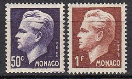 MONACO  416-417, Postfrisch **, Freimarken, 1950 - Ongebruikt