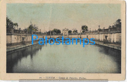 228147 SPAIN ESPAÑA LERIDA CAMPO DE DEPORTES PISCINA POOL POSTAL POSTCARD - Autres & Non Classés