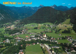 73491981 Gruenau Almtal Fliegeraufnahme Gruenau Almtal - Altri & Non Classificati