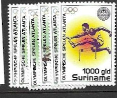 Surinam Mnh ** 1996 Sports Set 22 Euros - Suriname