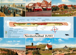 73483035 Juist Nordseebad Strand Leuchtturm Hafen Juist Nordseebad - Juist