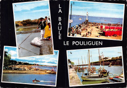 LA BAULE Costume De La Région, Le Pouliguen, La Plage Benoît    2 (scan Recto Verso)MH2901 - La Baule-Escoublac