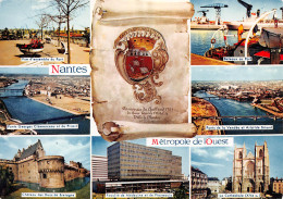 NANTES  Vues Diverses De La Métropole De L'Ouest   4 (scan Recto Verso)MH2901 - Nantes