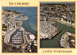 LE CROISIC  Deux Vues Aériennes Du Port  23 (scan Recto Verso)MH2902 - Le Croisic