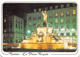 NANTES   La Place Royale La Fontaine Oeuvre De Driollet1 (scan Recto Verso)MH2903 - Nantes