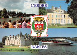 NANTES   L'Erdre - Bâteau Renaissance. Château De La Poterie Et De La Gâscherie RIVER PALACE 40 (scan Recto Verso)MH2903 - Nantes