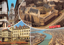 NANTES  L'église St Croix, Le Château Des Ducs De Bretagne, La Place Royale Et Le Port    24 (scan Recto Verso)MH2904 - Nantes