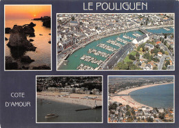 LE POULIGUEN  La Côte Sauvage, Le Port Et Les Plages   12 (scan Recto Verso)MH2905 - Le Pouliguen