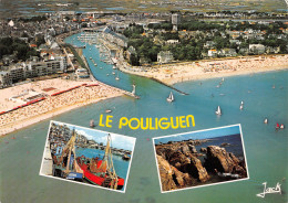 LE POULIGUEN  Le Port, La Plage Et La Grande Côte   25  (scan Recto Verso)MH2905 - Le Pouliguen