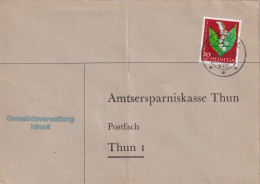 Motiv Brief  "Gemeindeverwaltung Hinwil"        1961 - Covers & Documents