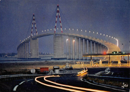 SAINT NAZAIRE  Le Pont , Le Péage La Nuit   25 (scan Recto Verso)MH2909 - Saint Nazaire