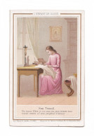 L'enfant De Marie, Son Travail, Couture, Couturière, éd. Boumard Et Fils Pl. 4026 - Santini