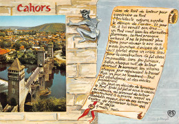 CAHORS    Le Pont Valentré - La Légende 15 (scan Recto Verso)MH2912 - Cahors
