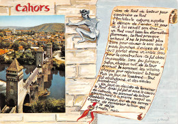 CAHORS    Le Pont Valentré - La Légende 16 (scan Recto Verso)MH2912 - Cahors