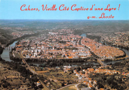 CAHORS  Vue Panoramique  Aérienne  34  (scan Recto Verso)MH2912 - Cahors