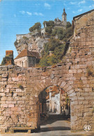 ROCAMADOUR   L'entrée De La Ville Et La Porte Du Figuier  24 (scan Recto Verso)MH2916 - Rocamadour