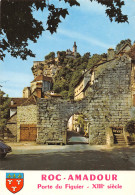 ROCAMADOUR   L'entrée De La Ville, La Porte Du Figuier  25 (scan Recto Verso)MH2916 - Rocamadour