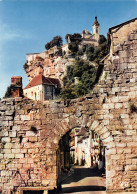 ROCAMADOUR  L'entrée De La Ville Et La Porte Du Figuier   32 (scan Recto Verso)MH2916 - Rocamadour