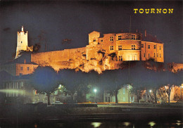 TOURNON SUR RHONE  Le Château, La Nuit   20 (scan Recto Verso)MH2919 - Tournon