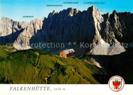 73482259 Falkenhuette Grubenkar Dreizinkenspitze Lauderer Wand  Falkenhuette - Altri & Non Classificati