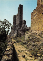 AIGUEZE  Vieux Village Féodal Les Ruines Du Château Et Le Chemin De Ronde    8 (scan Recto Verso)MH2928 - Other & Unclassified