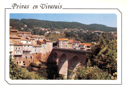 PRIVAS   La Ville, Le Pont    18 (scan Recto Verso)MH2928 - Privas