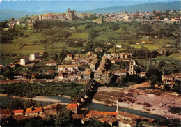 AUBENAS   Vue Générale Sur La Vallée De L'Ardèche, Pont D'Aubenas Et La Ville   30  (scan Recto Verso)MH2928 - Aubenas