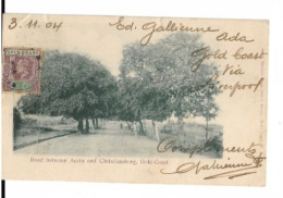 Road Between Acera And Christiansborg, Gold-Coast 7190 - Unclassified