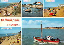 LA PLAINE SUR MER     Multivues De Ses Plages   21 (scan Recto Verso)MH2930 - La-Plaine-sur-Mer