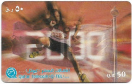 Qatar - Q-Tel - Autelca - Runner Athlete, 2000, 50QR, Used - Qatar