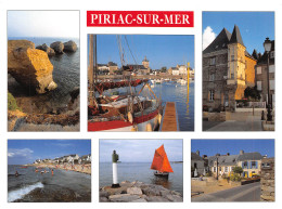 PIRIAC SUR MER   Le Port, La Plage Et Les Vieilles Maisons   32 (scan Recto Verso)MH2930 - Piriac Sur Mer