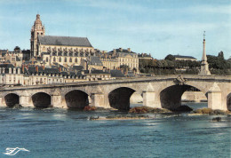 BLOIS   Le Pont Sur La Loire Et La Cathédrale St-Louis     5 (scan Recto Verso)MH2934 - Blois