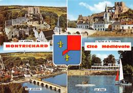 MONTRICHARD    Multivues De La Cité Médiévale    21 (scan Recto Verso)MH2934 - Montrichard