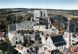 MONTRICHARD   Le Donjon Et L'église Sainte-Croix   Vus Du Ciel   23 (scan Recto Verso)MH2934 - Montrichard