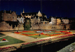 VANNES  Les Jardins Illuminés Devant Les Remparts  28  (scan Recto Verso)MH2937 - Vannes